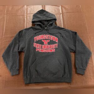 Youngstown State University Hoodie Sweatshirt - Size Large